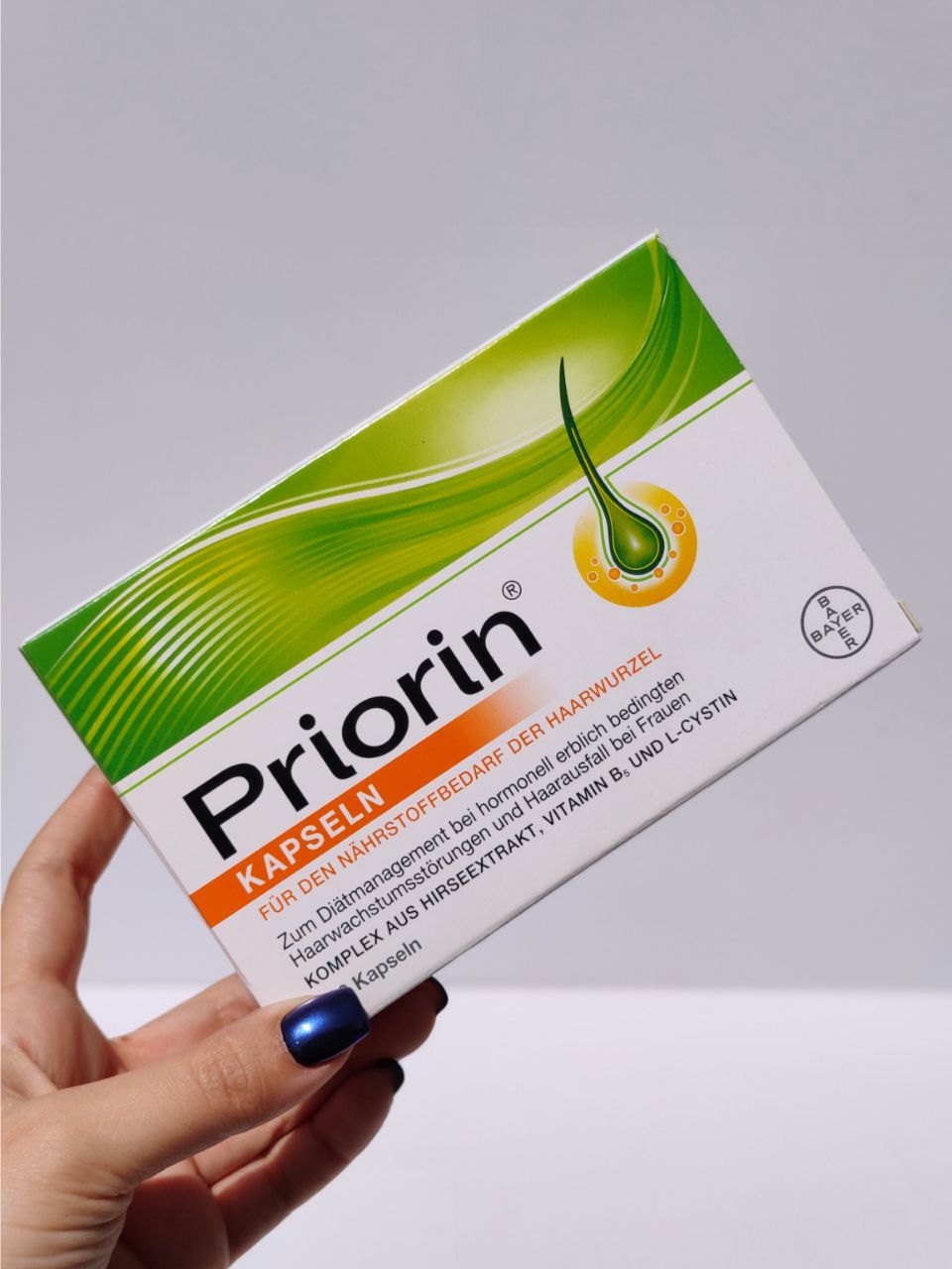 قرص پریورین Priorin بایر آلمانی اورجینال