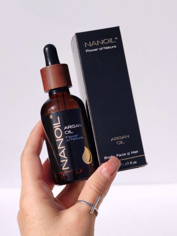 روغن آرگان 4کاره مو پوست صورت و بدن ناخن ها Nanoil