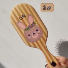 برس چوبی طرحدار