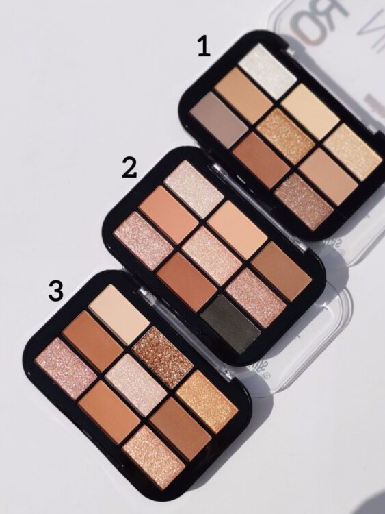 پالت سایه 9 رنگ nude