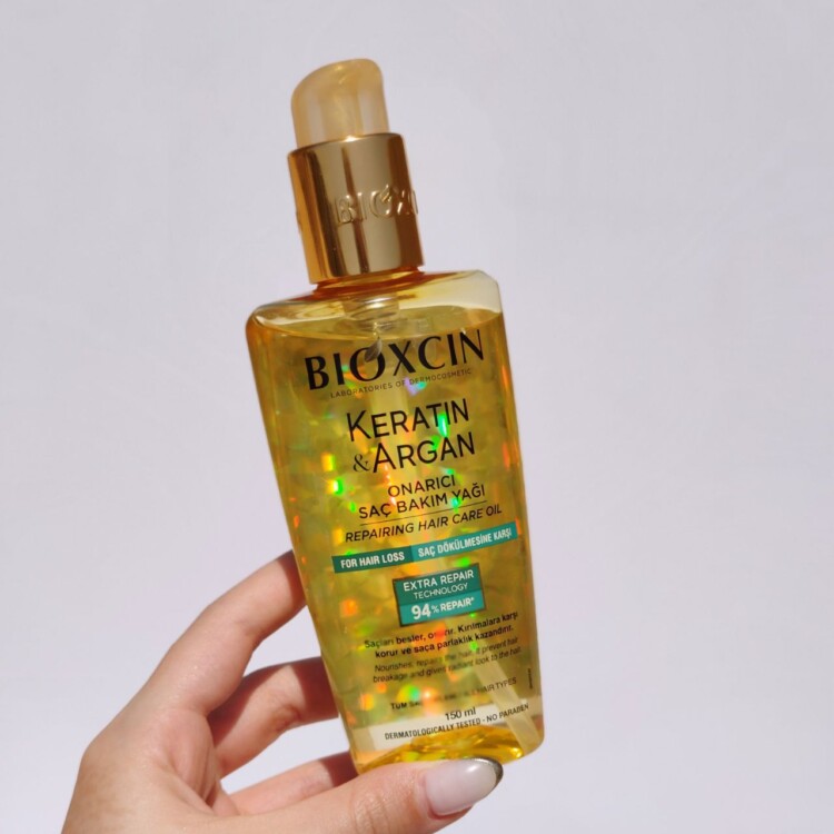 روغن آرگان و کراتین بیوکسین