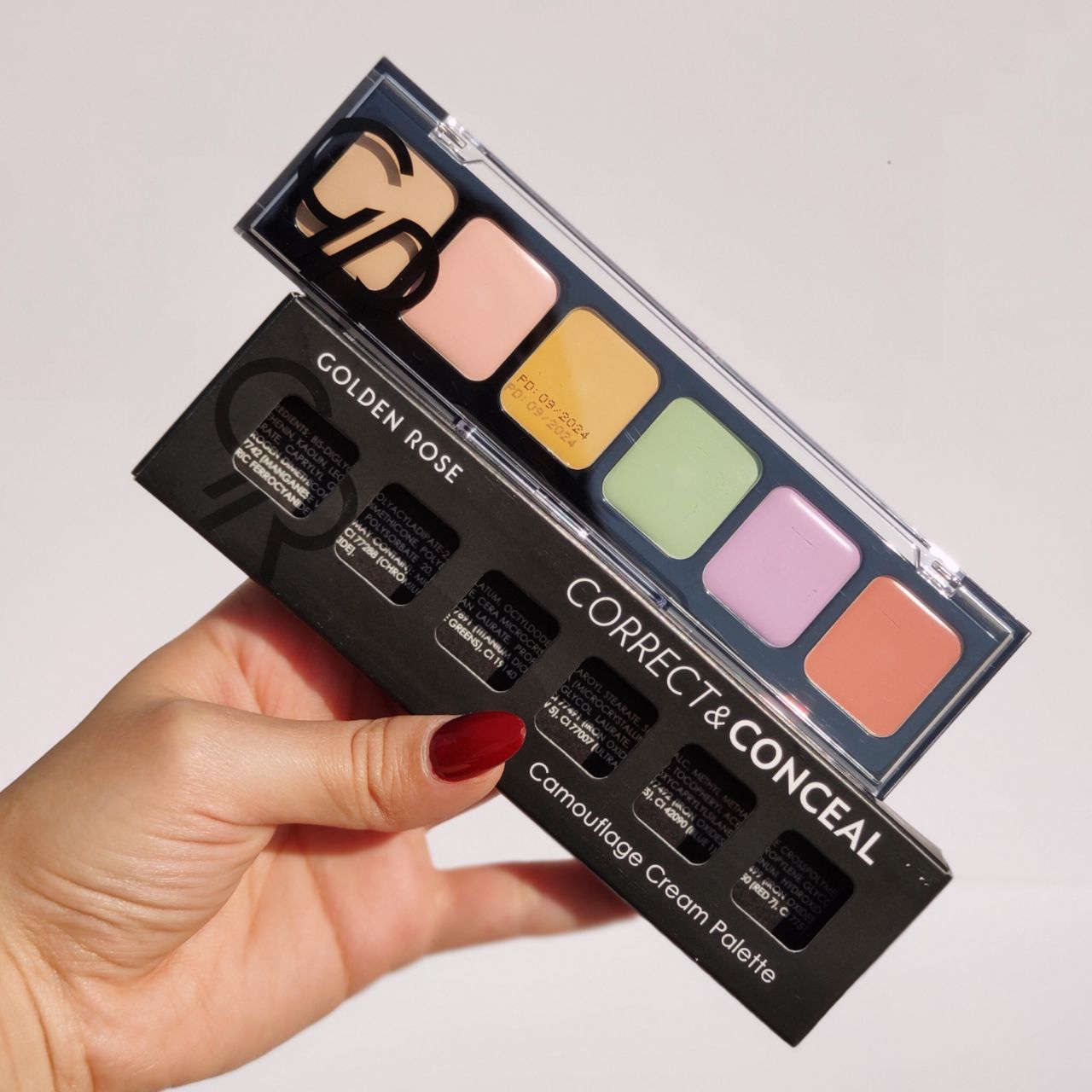 پالت کورکتور رنگی گلدن رز